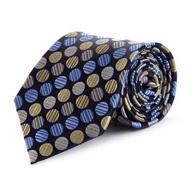 New Haven Luxury Silk Spot Tie